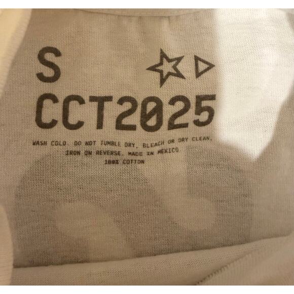 Beyonce Cowboy Carter Tour Las Vegas 2025 White Graphic T-Shirt Size Small - Picture 3 of 5